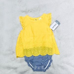 BRAND NEW Carters baby girl two piece set
